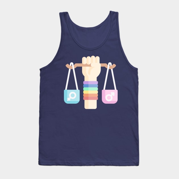 Gender Equality is a Fundamental Right Tank Top by Alihassan-Art